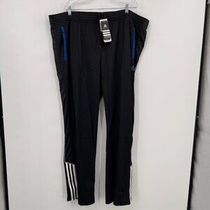 Adidas Pro Model Pants Black Collegiate Royal 3XT Mens NWT